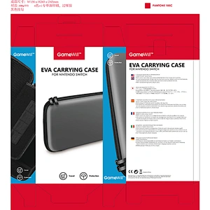 Factory Manufacturer Supply Switch EVA Case Can Store 4 Game Cards Accessories