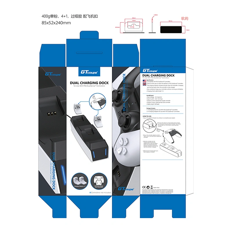 PS5 Controller Daul Charger Station