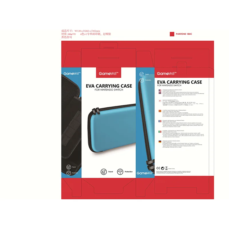 OEM customized EVA case for Nintendo Switch / OLED  console Travel carrying case for Nintendo Switch Console Accessories