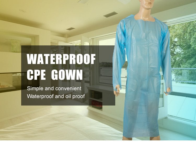 Long Sleeve Plastic Apron