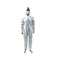 Disposable Personal Protective Coverall With Hood