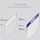 Disposable Wraparound Face Shield Medical Anti-Fog Face Shield