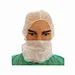 Disposable Nonwoven Astronaut Cap With Face Mask