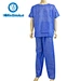 Short Sleeve Medical Comfortable PP/SMS Scrub Suit