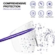 Face Shield Disposable Safety Eyeware Plastic Eye Shield