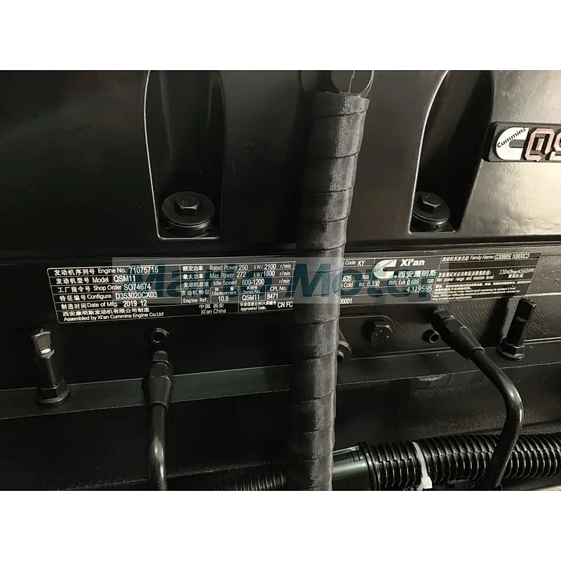 Global Warranty Genuine Cummins Excavator Diesel Engine Assembly QSM11 C350 for PC1250-8