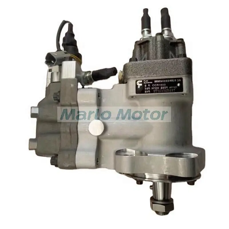 Diesel common rail fuel injection pump for Komatsu engine SAA6D114E-3 ...