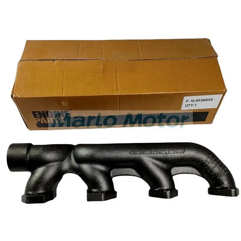 6L ISLe QSL8.9 QSL9 L9.3 6LTAA9.3 PC300-8 engine exhaust manifold 3972390 6745115210 6745-11-5210 4938859
