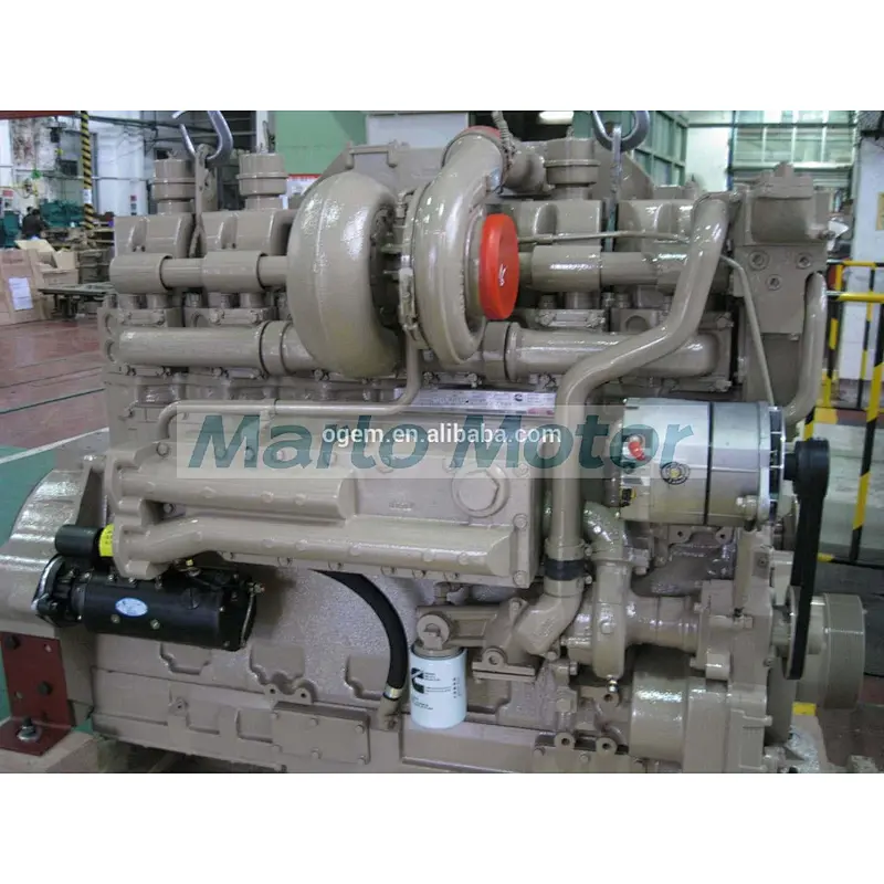Genuine Cummins CCEC Diesel Engine KTA19 C525 for Belaz dump truck 7523