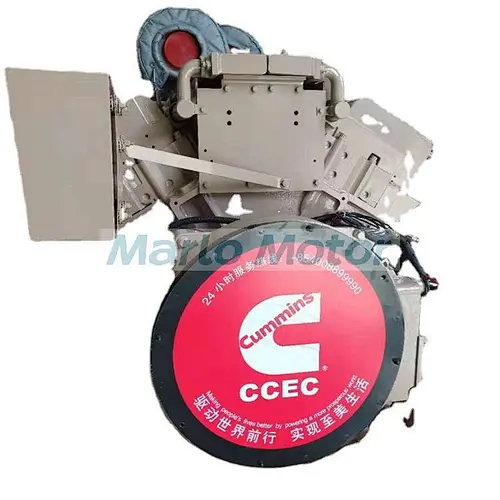GENUINE China Cummins CCEC marine generator used K50 KTA50 DM engine 1500RPM 1097KW 1470BHP