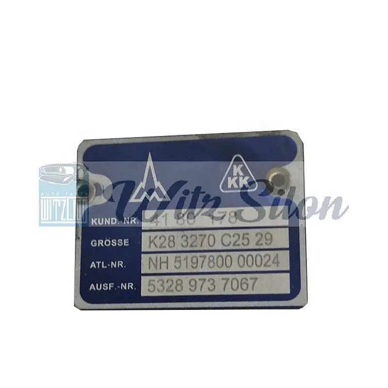 For Deutz turbocharger 53289737067 04180178 4180178 K283270C2529 K28 3270C 2529 NH519780000024