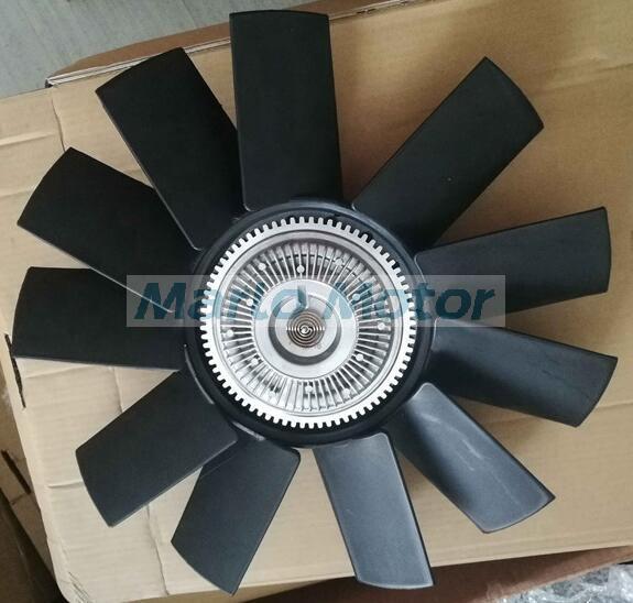 Diesel cooling system viscous fan assembly with silicon oil fan clutch for ISF 2.8 20005158 020005181