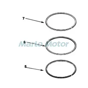 diesel cummins engine parts Piston Ring 3063843