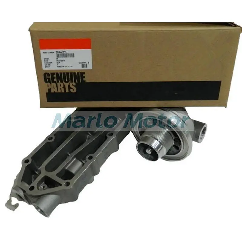 PC300-7 C8.3L 6C 6CT 6CTA 6CTAA L8.9L 6LTAA lubricating oil filter head 3974326 3966884 5450366 3918112 3931077 4936396
