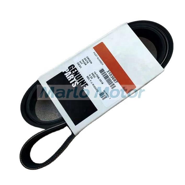 M11 QSM11 ISM11 diesel engine parts V ribbed belt 8PK1630 3103697 3288554 3920282 for Hyundai excavator R520LC-9S R480LC-9