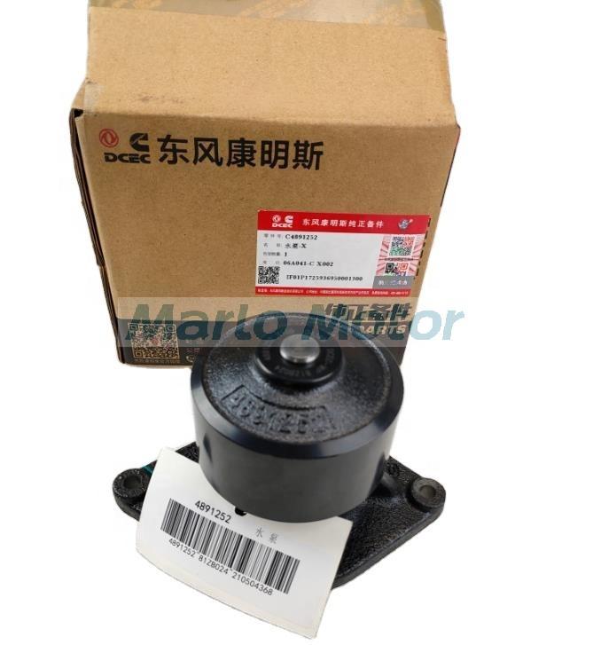 QSB6.7 6D107E ISBe ISDe original engine water pump 4891252 5312296 3800984 5473172