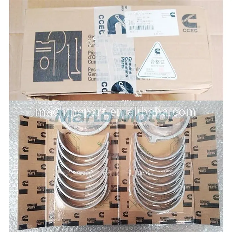 Original XCEC Cummins M11 ISM11 QSM11 diesel engine Main Bearing Set 4025120 3400710 3016770 3016780