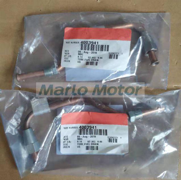 QSM ISM M11diesel engine spare parts fuel drain tube 4003941