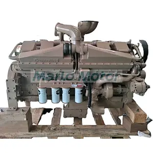 GENUINE China Cummins CCEC marine generator used K38 KTA38 DM engine SO60174 1800RPM 1007KW 1350BHP