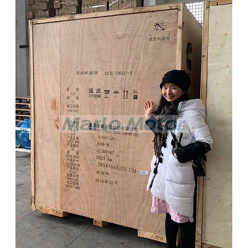 Genuine Cummins diesel marine main engine and generator K19 KTA19 from 317KW 420HP to 507KW 680HP