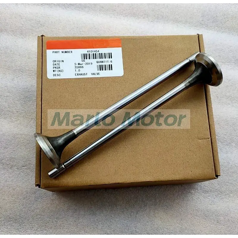 QSX15 ISX15 X15 diesel engine parts exhaust valve 4101454 4059327 3680759