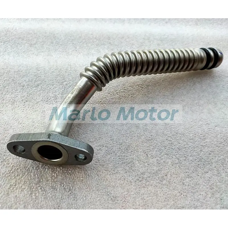 ISF2.8 Original diesel engine spare parts turbocharger oil drain connection 4994822 5297747 5340152 5340176