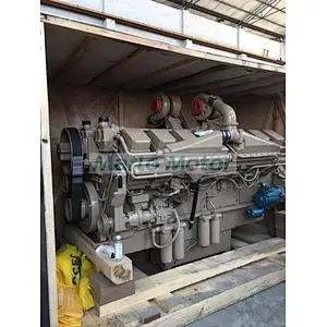 GENUINE China Cummins CCEC marine generator used K50 KTA50 DM engine 1500RPM 1097KW 1470BHP