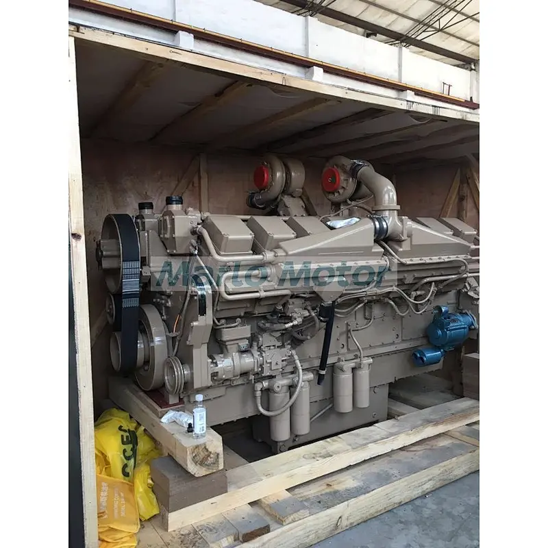 GENUINE China Cummins CCEC marine generator used K50 KTA50 DM engine 1500RPM 1097KW 1470BHP