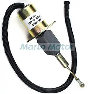 Diesel engine spare parts fuel shutoff stop solenoid 3932546 SA-4639-24V 3932545 SA-4639-12V