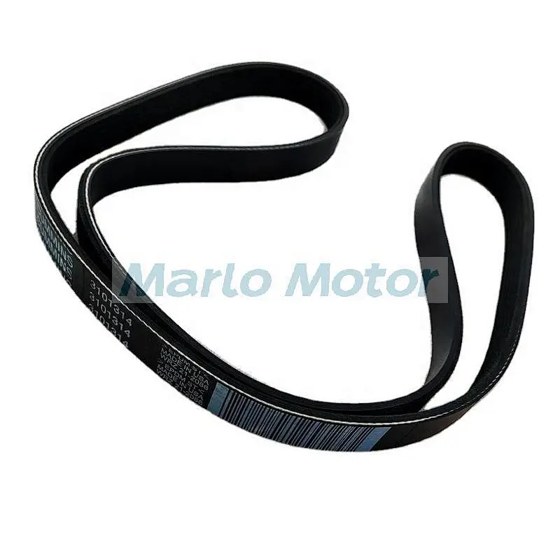 QSX15 ISX15 X15 diesel engine parts v ribbed fan belt 3806064 3805850 3101314