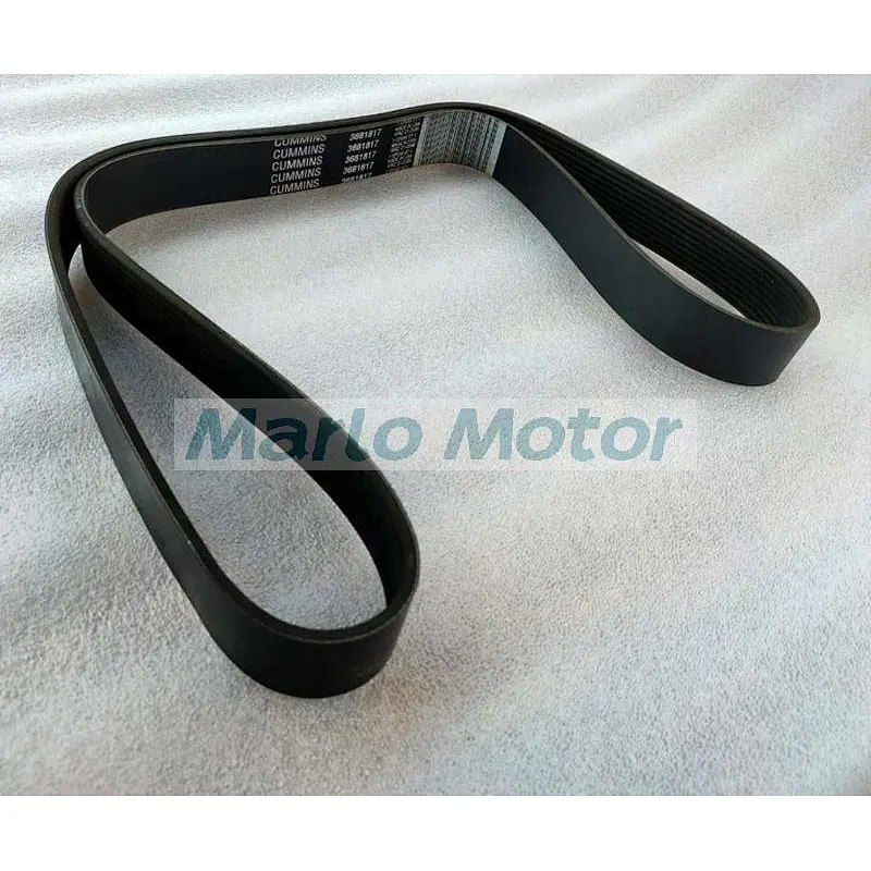 QSX15 ISX15 X15 diesel engine fan belt V ribbed belt 3681817