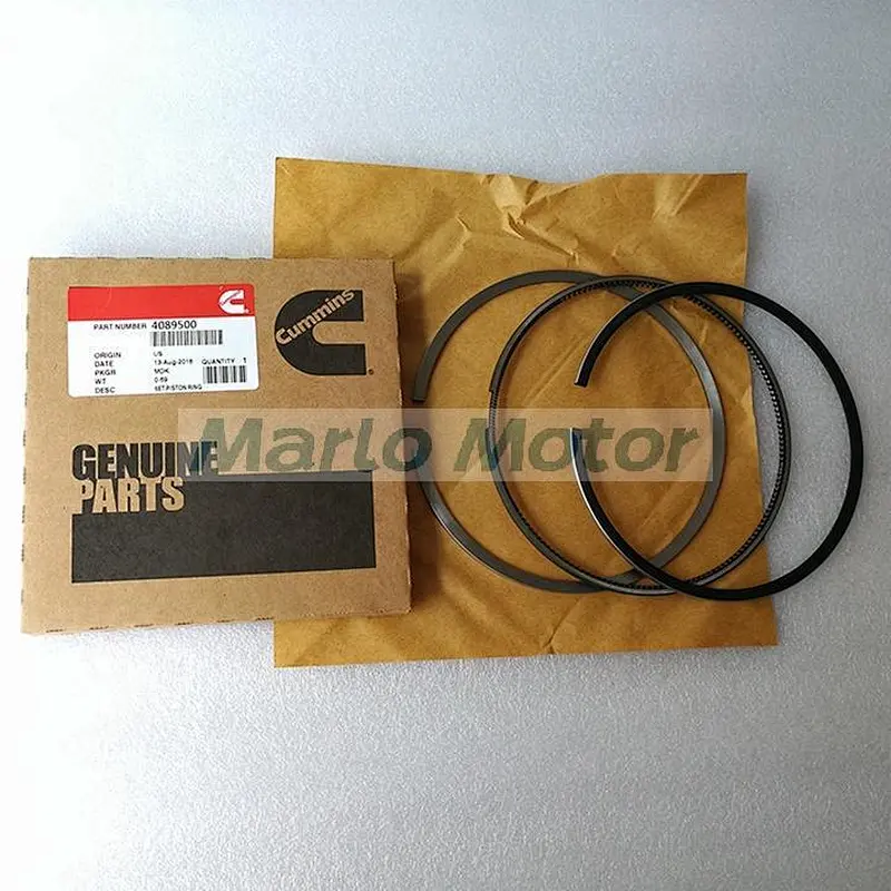 Original Cummins KTA19 KTA38 engine piston ring kit 4089500