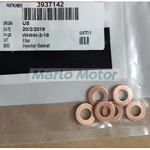 6BT5.9 QSB diesel engine parts injector seal gasket 3937142