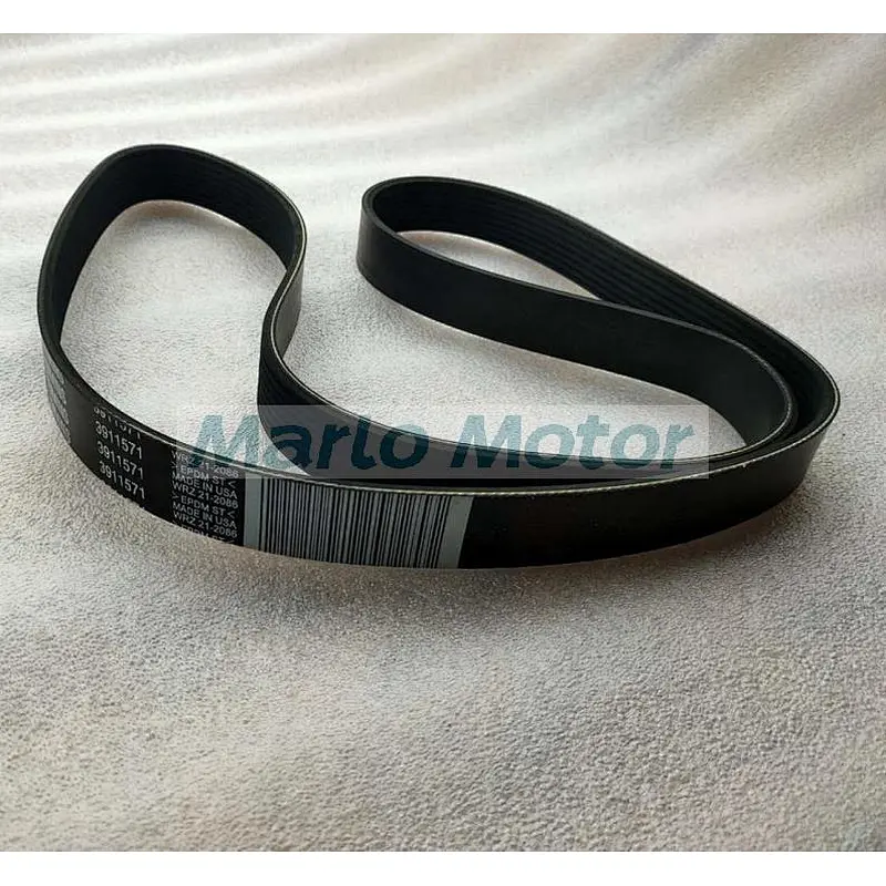 6L ISLe QSL8.9 QSL9 diesel engine parts v ribbed belt fan belt 3911571 3905866 3288900 8PK1525