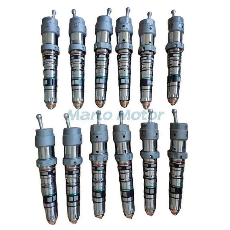 6D170E-3 fuel injector for Komatsu WD600-3 QSK23 4902827 4062090 4077076 4088431 4076533 6560-11-1114 6560-11-1414 6560-11-1413