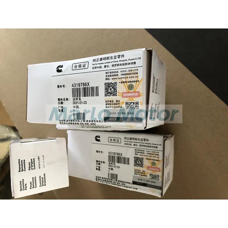 Original XCEC Cummins M11 ISM11 QSM11 diesel engine connecting rod Bearing 4319786X 4319786