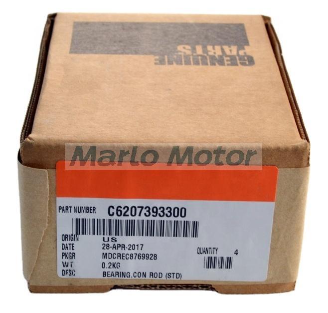 B3.3 QSB3.3 diesel engine parts 0.25 connecting rod bearing C6207393300 thrust bearing C6204298500 main bearing C6204298100