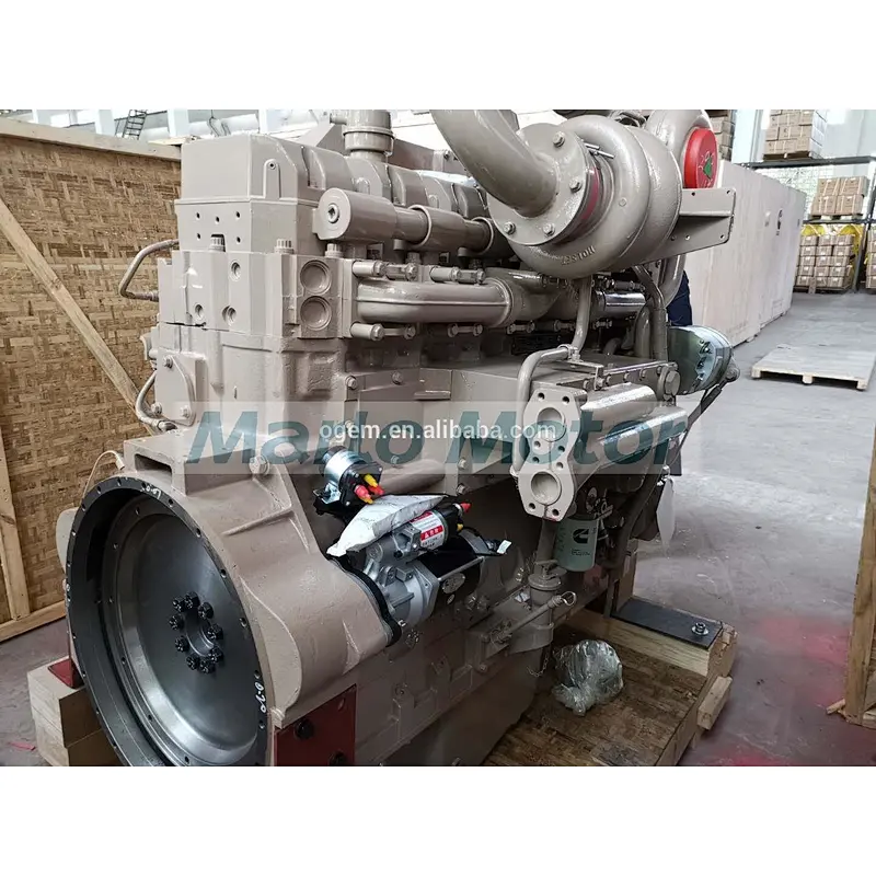 Genuine Cummins CCEC Diesel Engine KTA19 C525 for Belaz dump truck 7523