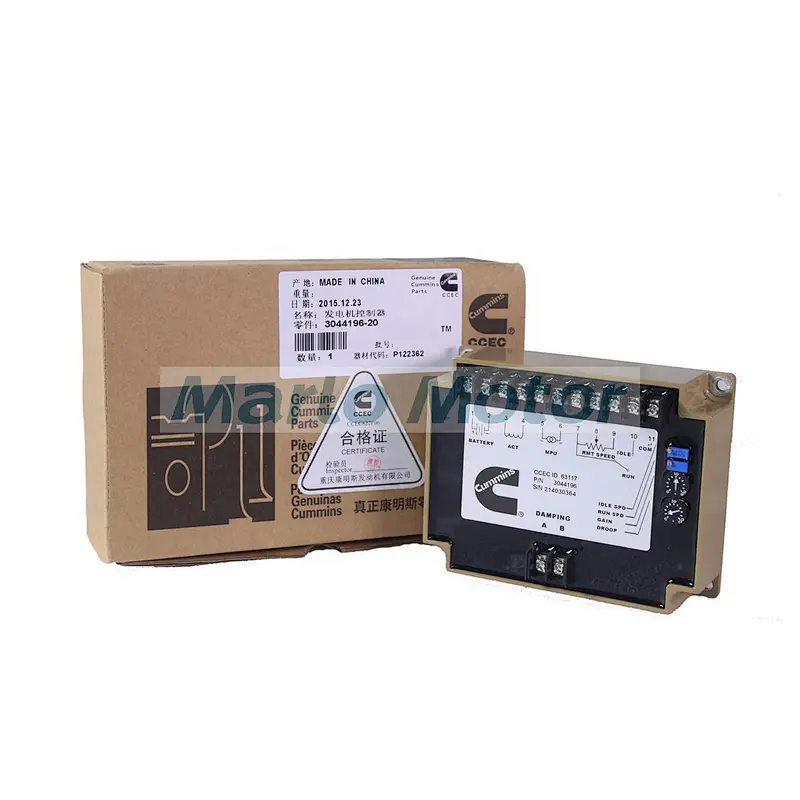 Cummins Engine Spare Parts KTA19 M11 NTA855 Generator Engine Speed Controller EFC 3044196