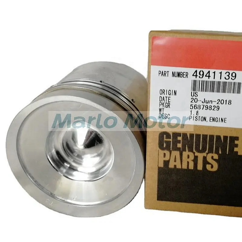 QSB3.3 B3.3 diesel engine parts piston 4941139 4955416 piston ring 4945017 5345253 C6205312300 C6205312220 piston pin 4944443