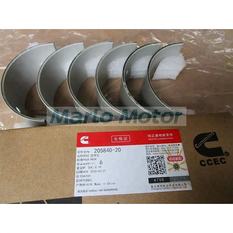 205840 Cummins K19 Engine Connecting Rod Bearing 205840