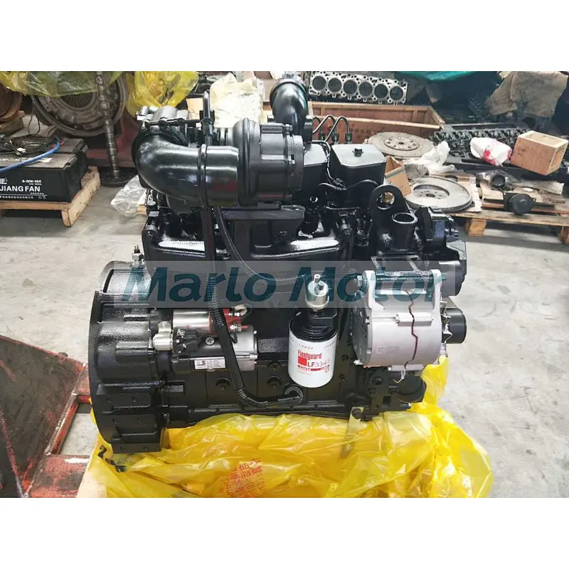 Original Cummins DCEC Construction Engine 4BTA3.9 C100 Complete Engine 74KW