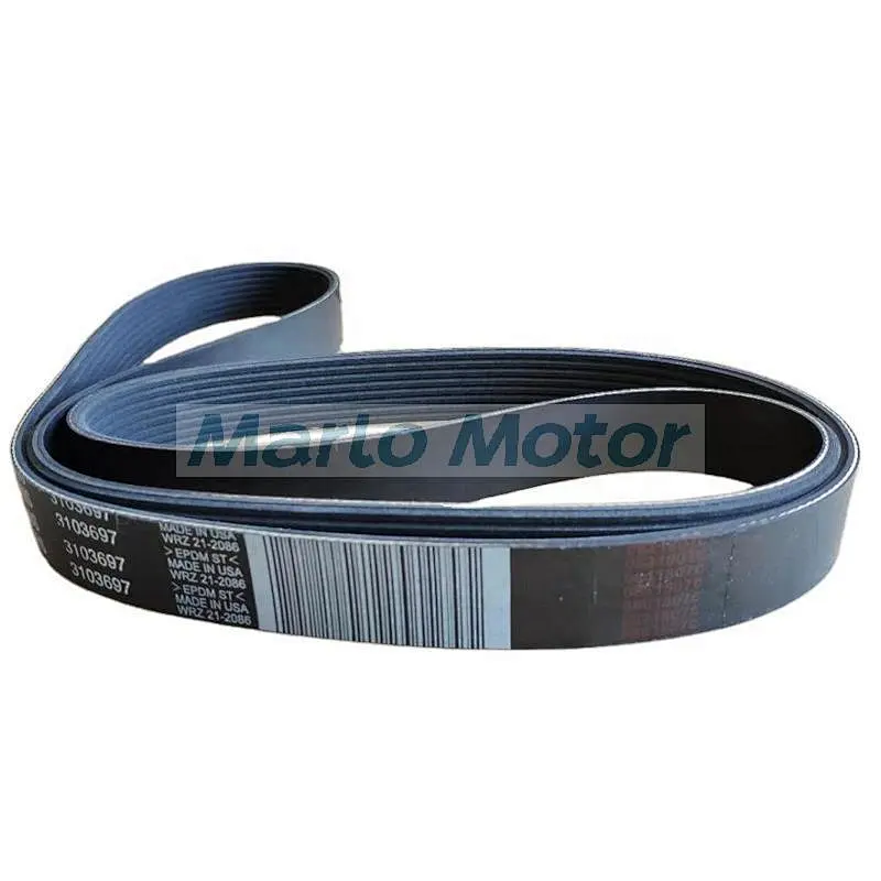 Excavator parts R520LC-9S R480LC-9 M11 QSM11 ISM11 V ribbed belt 8PK1630 3103697 3288554 3920282