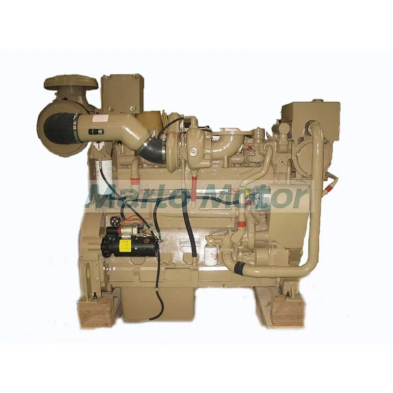 Original Cummins 6-cylinder water cooling KTA19-M3 diesel engine used for marine