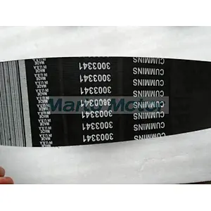 Genuine Excavator and Wheel Loader Engine V Belt for Fan and Alternator
