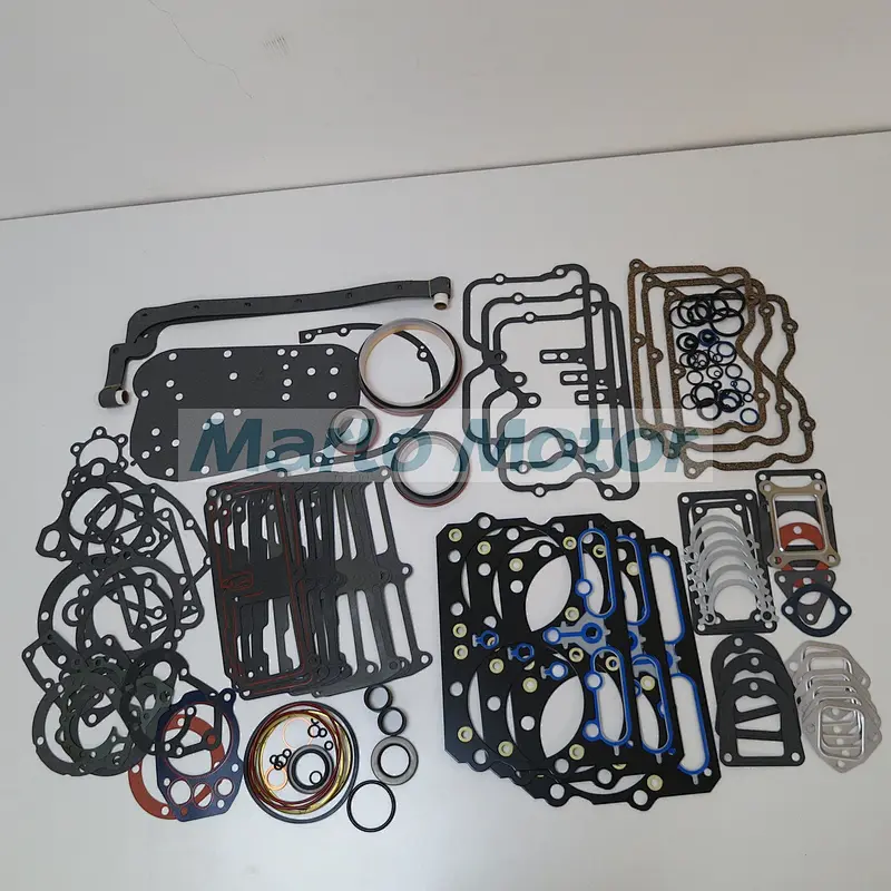 Original CCEC Cummins NT855 NTA855 N14 upper engine gasket kit 3801330 3804276 4024946
