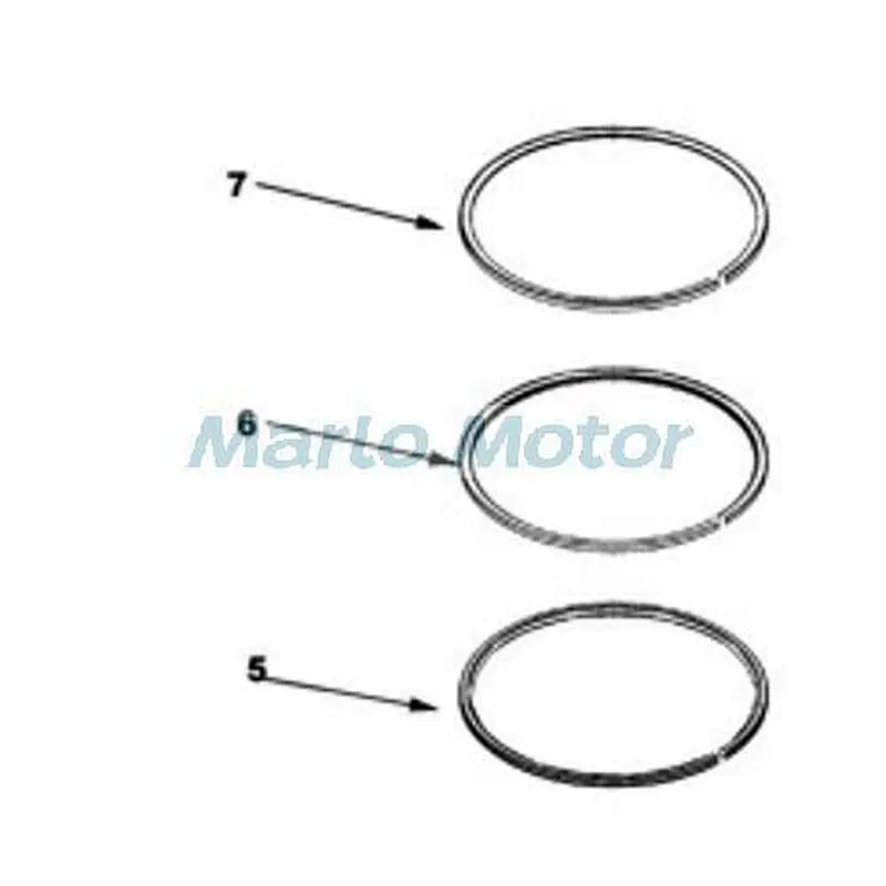 diesel cummins engine parts Oil Piston Ring 3161808 3899561