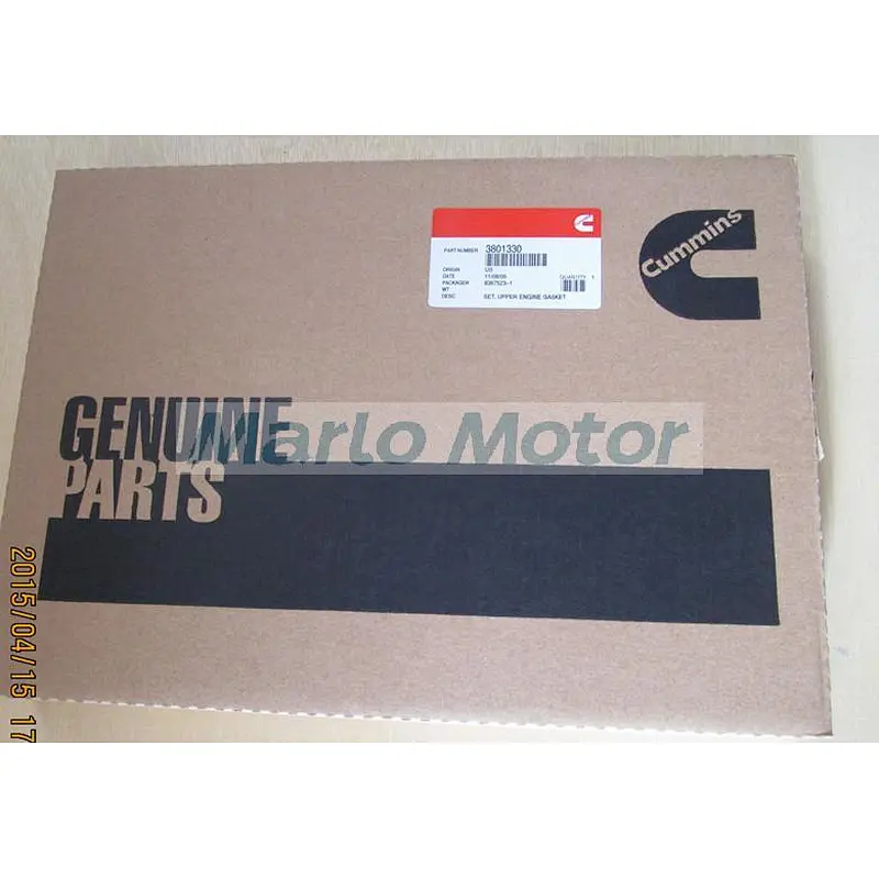 KTA19 KTA38 KTA50 Cummins Upper Gasket Kit 3801720