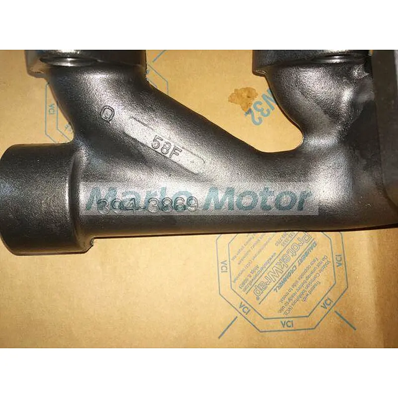 6BT 6BT5.9 6B 5.9L 6BTAA 6D102 Exhaust system spare parts exhaust pipe exhaust manifold 3943869 3942224 3943868