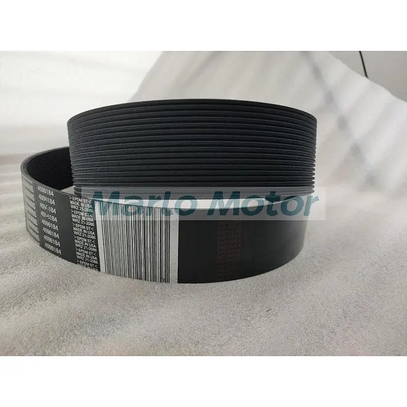 QSK23-G3 QSK23G3 QSK23 CM500 D375 S6D170 diesel engine parts fan hub v ribbed belt 4096184